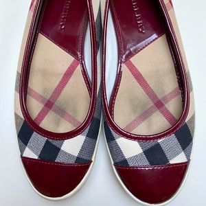 Burberry slip on sneakers